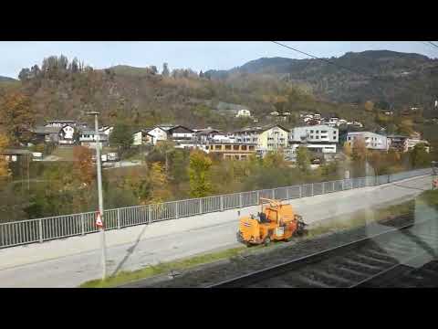 Zugfahrt, Schwarzach St. Veit, Pongau, Land Salzburg, Austria