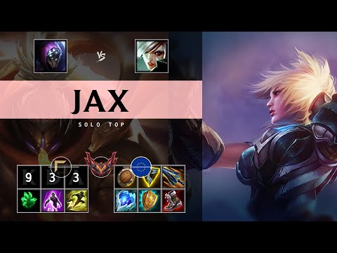 Jax Top vs Riven: Godlike - EUW Grandmaster Patch 25.S1.1