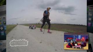 Motif Viral: Khairil Aslan Tarik Tayar Sejauh 322 Kilometer!