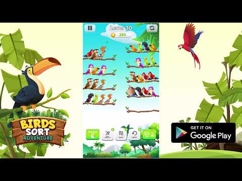 Bird Sort - No Wifi Game