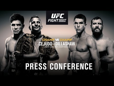 UFC Fight Night Brooklyn Pre-Fight Press Conference Live Stream At 2pm EST.