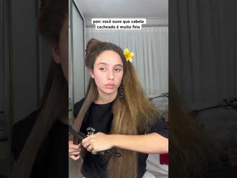 toda cacheada já passou por isso #cachos #alisar #cabelo