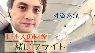 【外資系CA】初めて日本人クルーと同じフライト乗務！