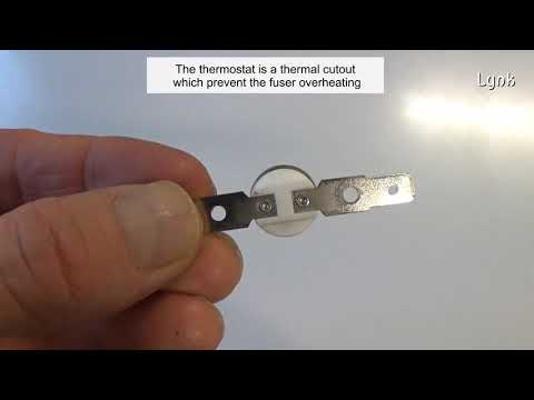How to test the Thermostat of a Fuser Unit