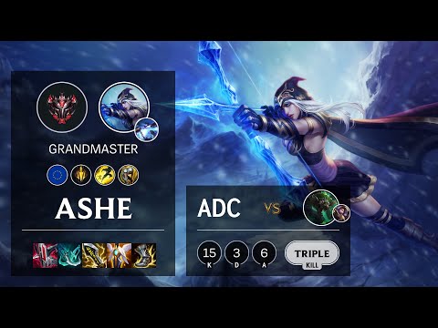 Ashe ADC vs Twitch - EUW Grandmaster Patch 11.14