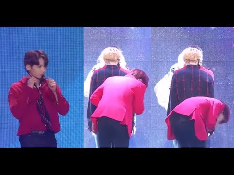 BTS looking tired and coughing!! @Kpop World Festival 2017
