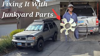 2001-2004 R50 Pathfinder/INFINITI QX4 Fan/Fan Clutch & Fan Shroud Replacement