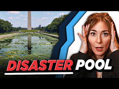 Trump Vandalizes Reflecting Pool, Arrests Olympic Athlete For Touching It