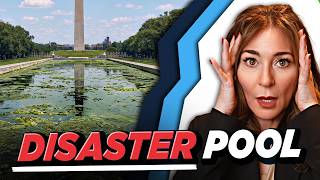 Trump Vandalizes Reflecting Pool, Arrests Olympic Athlete For Touching It