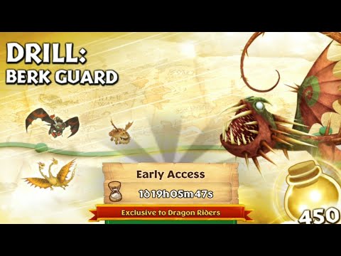 DRILL: BERK GUARD Completed | Full Walkthrought | Gauntlet Event | Dragons: Rise Of Berk