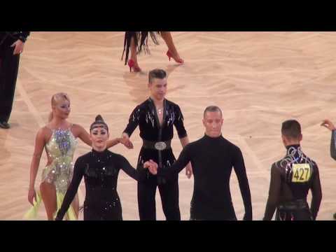 00068 WDSF Open Youth Latin,  round 3 . Austrian Open Championship 2017