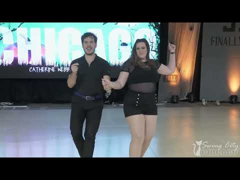 Swing City Chicago 2022 PRO AM NOVICE - Catherine Webb & Jesse Lopez