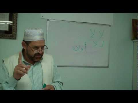 Introduction to Arabic Lesson #15   Part 1 By Dr  Zafar Anjum
