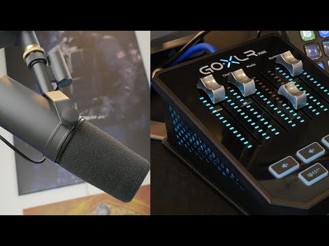 Shure SM7B and GoXLR Mini, the ultimate audio combo