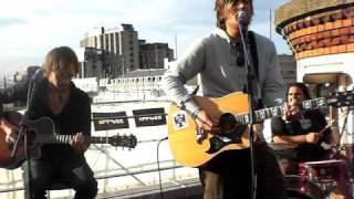 The English Way - Fightstar ( acoustic rooftop set)