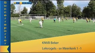 Lekvogels  -  sv Meerkerk 1 - 1