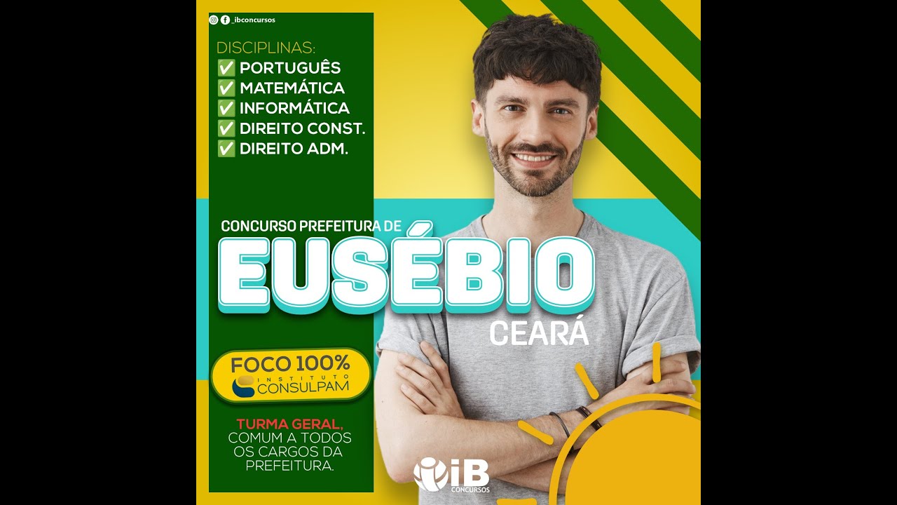 CONCURSO EUSÉBIO-CE | DIREITO ADMINISTRATIVO (CONSULPAM)