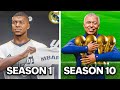 I Played The Entire Career of Kylian Mbappe