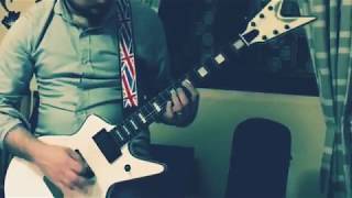 Video thumbnail for “Bark at the Moon” Ozzy Osbourne COVER - First playing NEW Guitar ‘Dean Cadillac 1980 White' by DeLuca’s Guitar