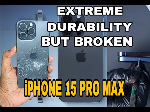 iPhone 15 pro Max vs 14 Pro Max | Durability test! Is Titanium really better? | ft @VoiceGuyJoe