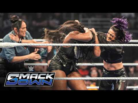The Irresistible Forces’ challengers knock them out of the ring: SmackDown highlights
