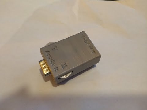 Apple IIe joystick adapter