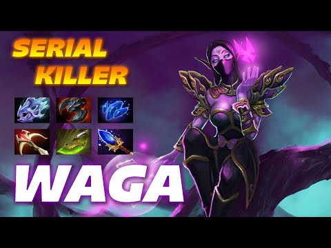 Waga Templar Assassin Mid Serial Killer [21/2/7] - Dota 2 Pro Gameplay [Watch & Learn]