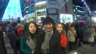 preview picture of video 'Christmas Busan Tour with  Sony Action Camera'