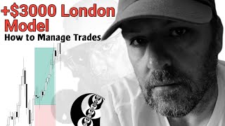 ICT Lecture: How to Frame and Manage Trade | Market Reversal Model | +$3000 London Session