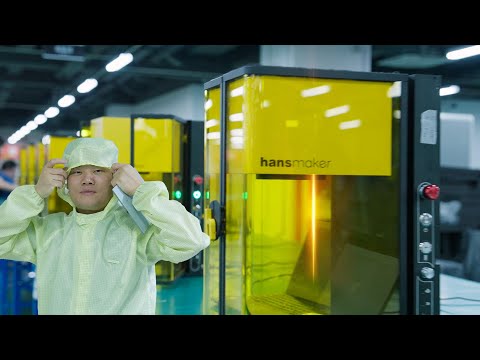 How a Laser Machine is Born: Han's Laser Factory Tour