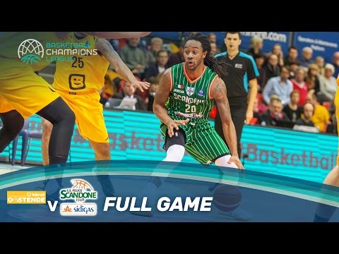Telenet Oostende v Sidigas Avellino - Full Game - Basketball Champions League