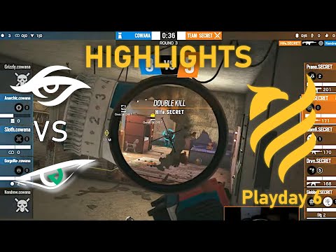 Secret vs Cowana - HIGHLIGHTS - Playday 6 Stage 1 - EUL 2021