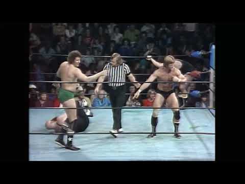 Paul Orndorff Bob Orton vs. Carlos Zapata The Monk - 12/9/1981 - MSW