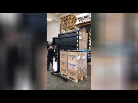 Pallet exchanger - TOPPY SIDE PRESS splitter wb (cartons)