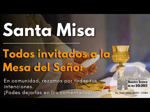 Misa - 9 de Agosto de 2026 - 19.30hs