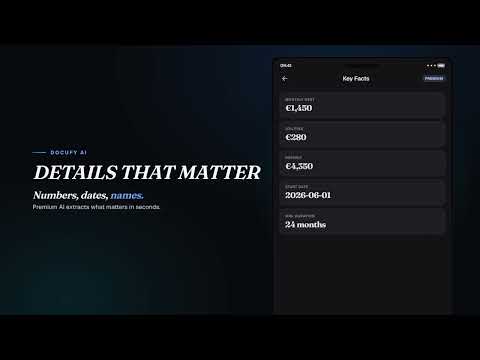 AI Document Scanner: PDF, OCR video thumbnail