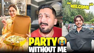 Emaan & Kivan Having Pizza Party without me🥺Special Entry Arrived UK😱