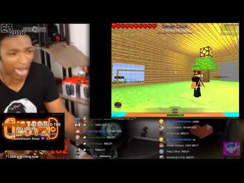 Lenception - Etika Reacts To Roblox and Minecraft Crossover