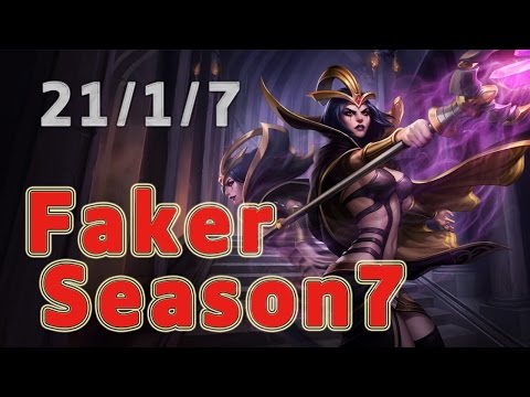SKT T1 Faker LeBlanc MID vs Jayce Patch 7.8