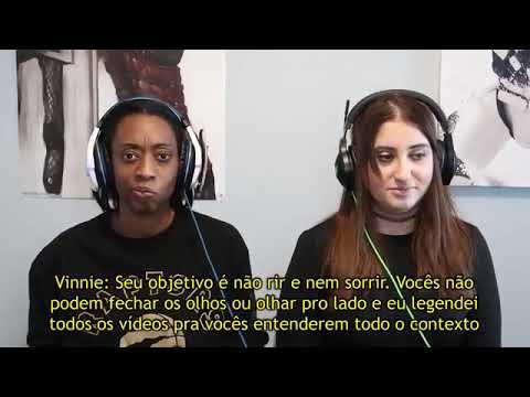 GRINGOS REAGEM - DESAFIO TENTE NÃO RIR #2