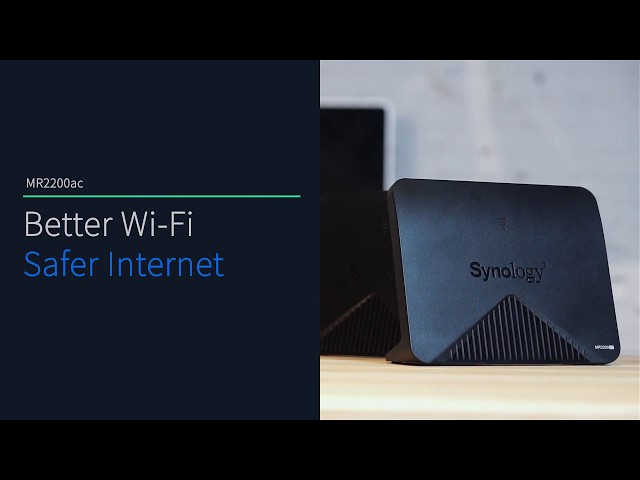 Video Teaser für Synology | Better Wi-Fi, Safer Internet with the MR2200ac