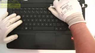 How to replace or remove keyboard on HP COMPAQ CQ56, replacement keyboard