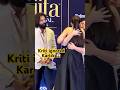 Kriti Sanon Ignored Kartik Aryan On IIFA 2025 Press Meet The Unseen Shorts Kritisanon