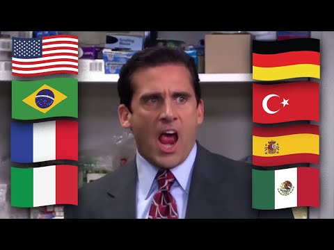 “I DECLARE BANKRUPTCY!” in different languages | The Office