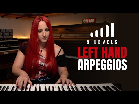 5 Levels of BEAUTIFUL Left Hand Arpeggios