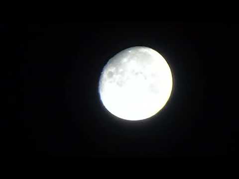 Watching the moon 1/1/2026 12 midnight happy new year 