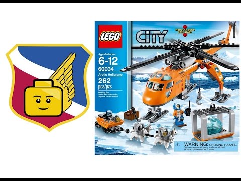 Vidéo LEGO City 60034 : L'hélicoptère arctique