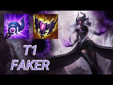 T1 Faker Syndra Mid VS Orianna | KR Challenger Patch 13.20