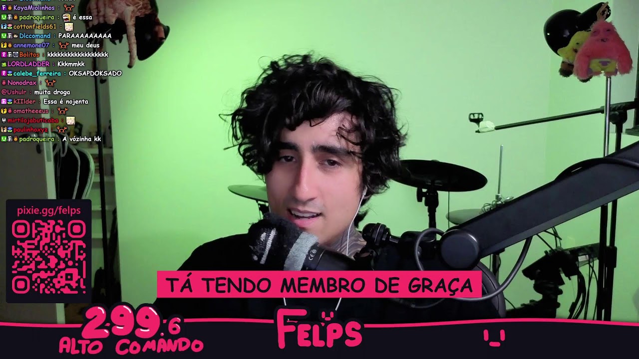 299.6 | ALTO COMANDO (Membro DE GRAÇA) ▬▬ 14/08: FELPOJAM ▮ 15/08: 12 Horas até o DIA DAS PALMAS