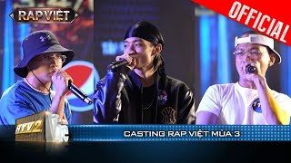 Loạt thí sinh ngớ người vì bị BGK giơ tay kêu dừng quá nhanh | Casting Rap Việt Mùa 3
